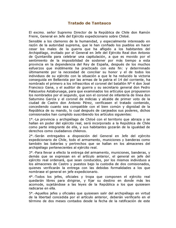 Tratado de Tantauco