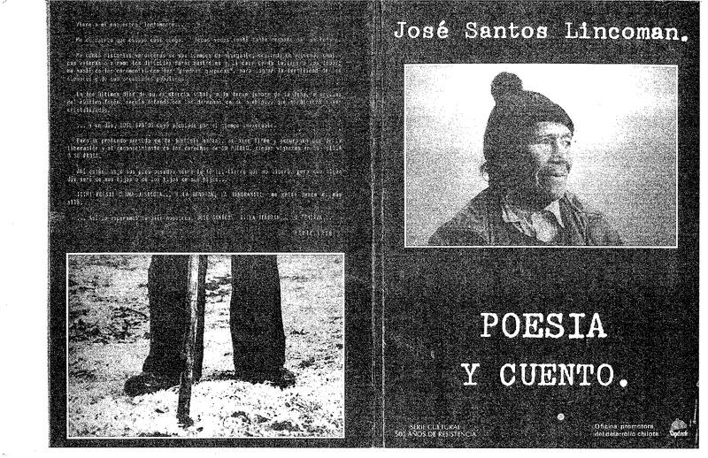 José Santos Lincoman: poesía y cuento